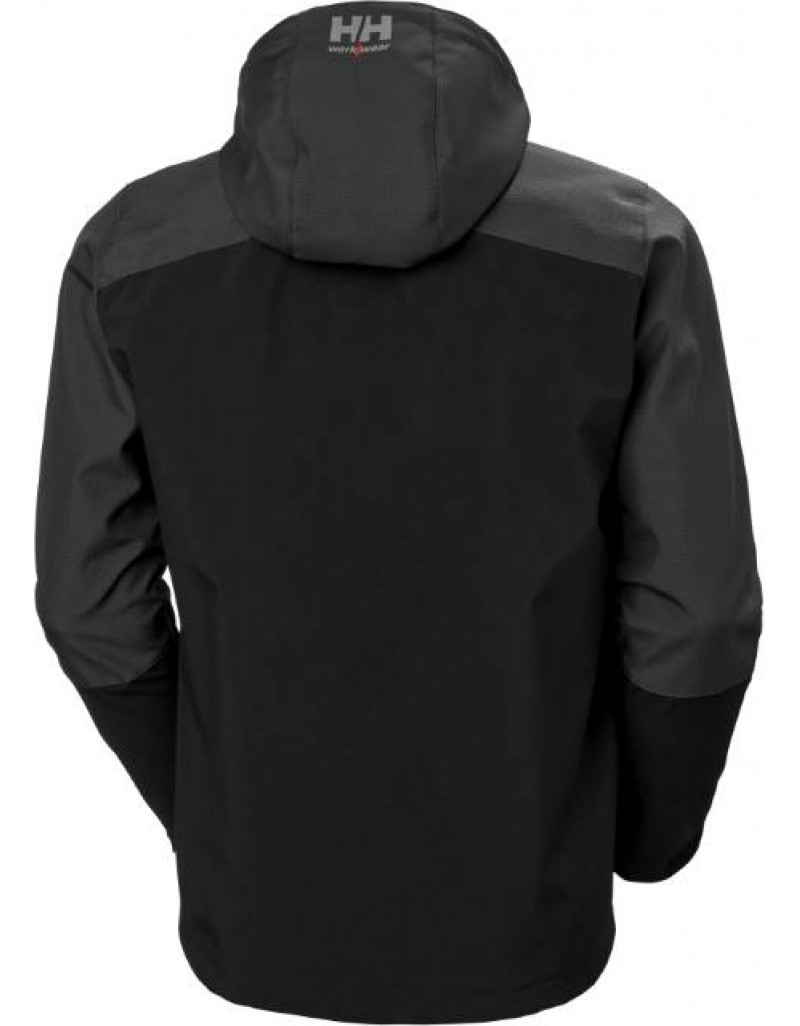 Jachetă softshell cu glugă în 3 straturi „Oxford”